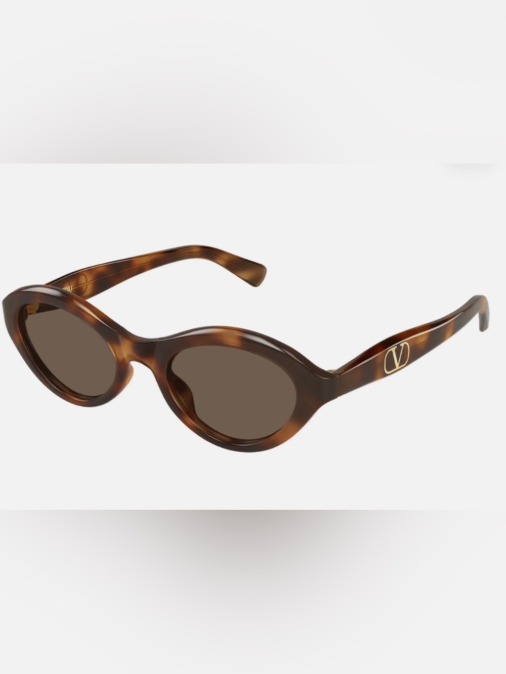 VALENTINO VG0008S 002 Havana Polished Sunglasses 52-20-140